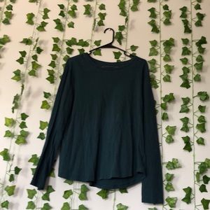 blue relaxed shirt